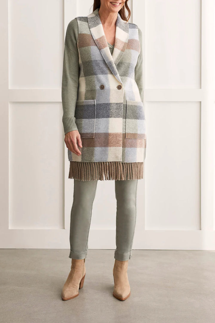Double-Breasted Long Coat