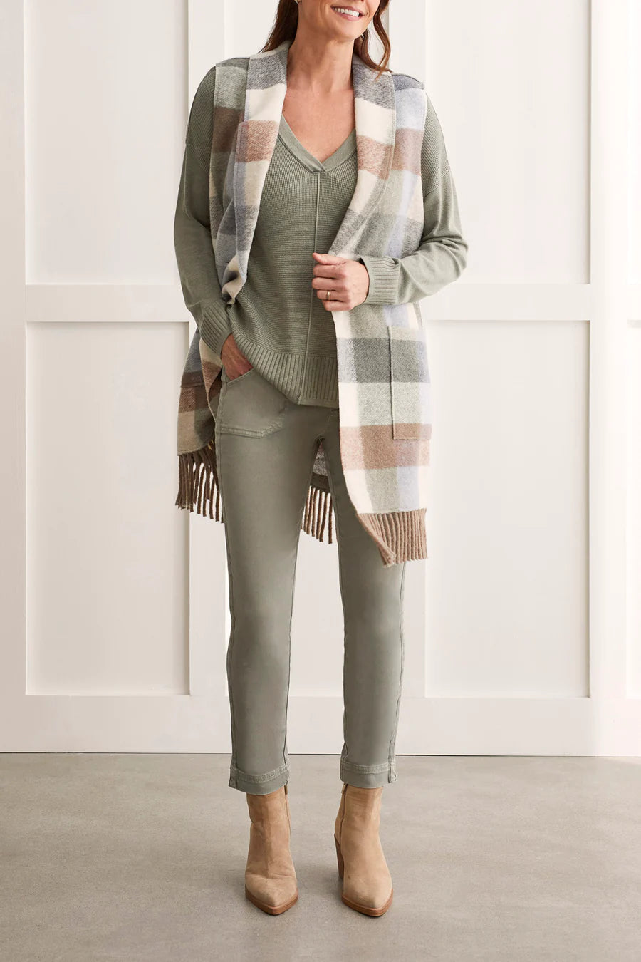Double-Breasted Long Coat