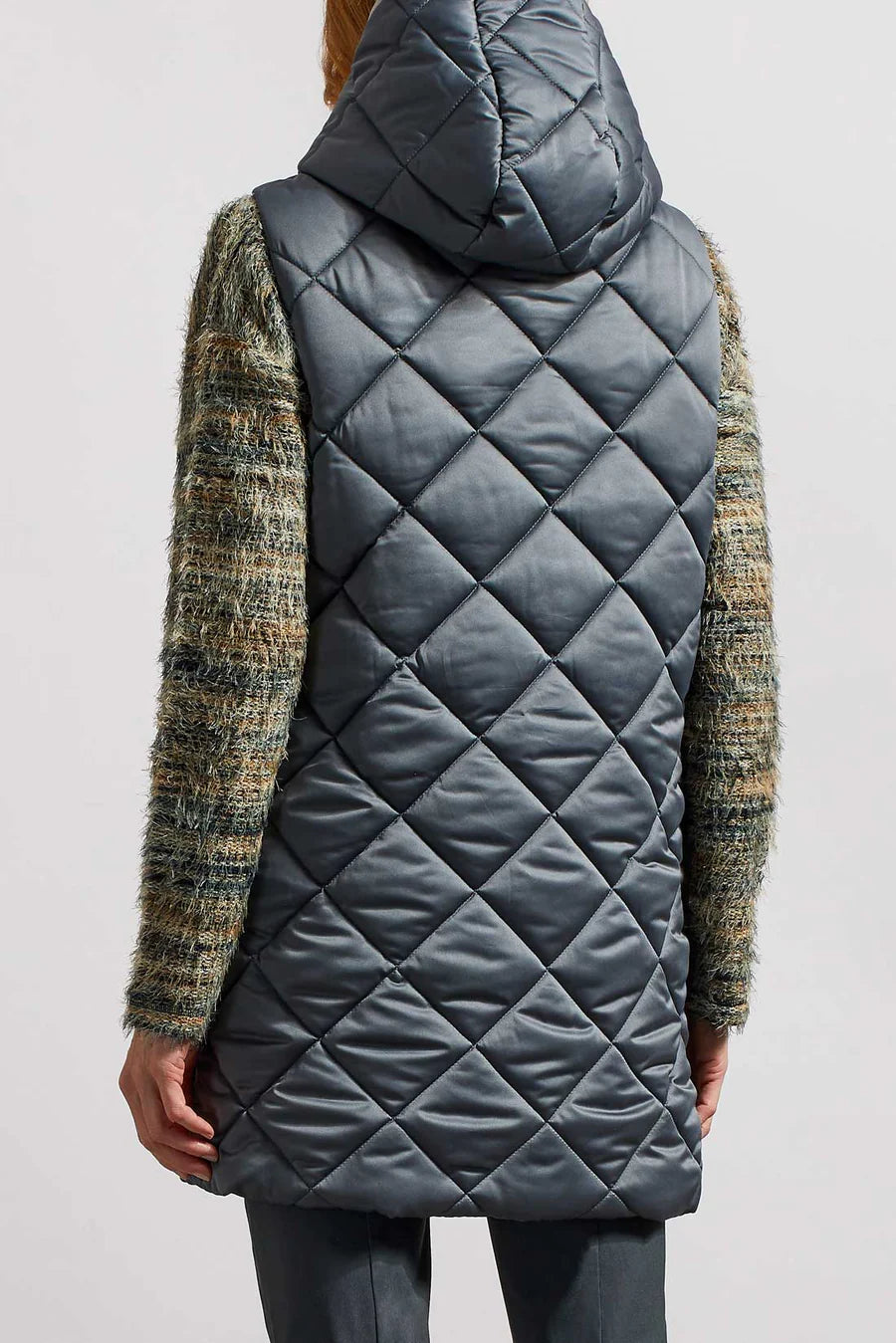 Reversible Hooded Puffer Vest