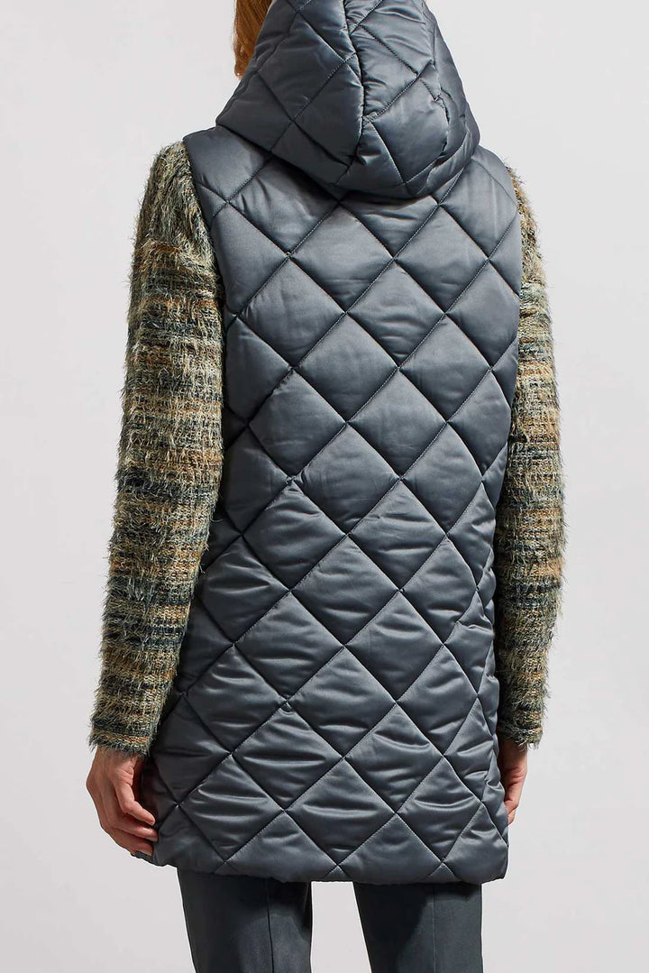 Reversible Hooded Puffer Vest