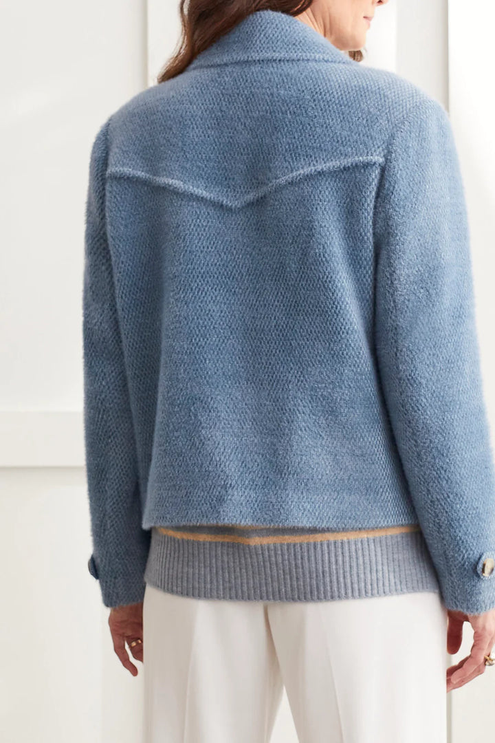 Long Sleeve Lined Double Breasted Jacket