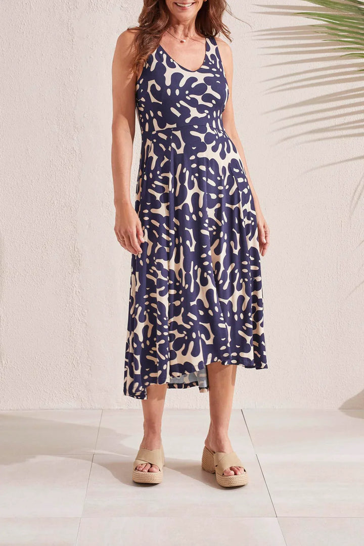 Sleeveless Hi-Lo Dress