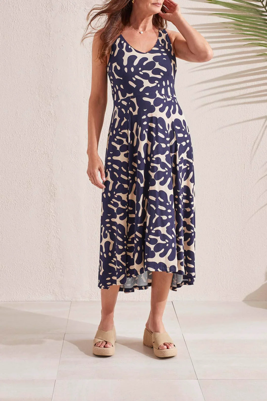 Sleeveless Hi-Lo Dress