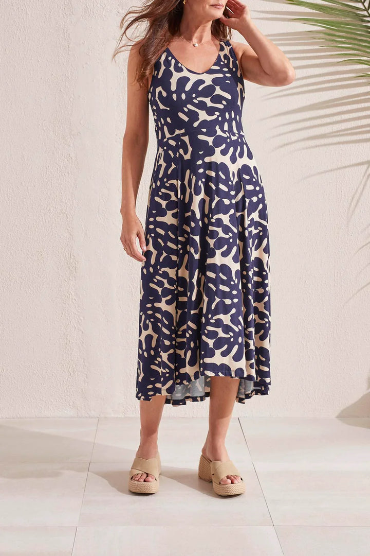 Sleeveless Hi-Lo Dress