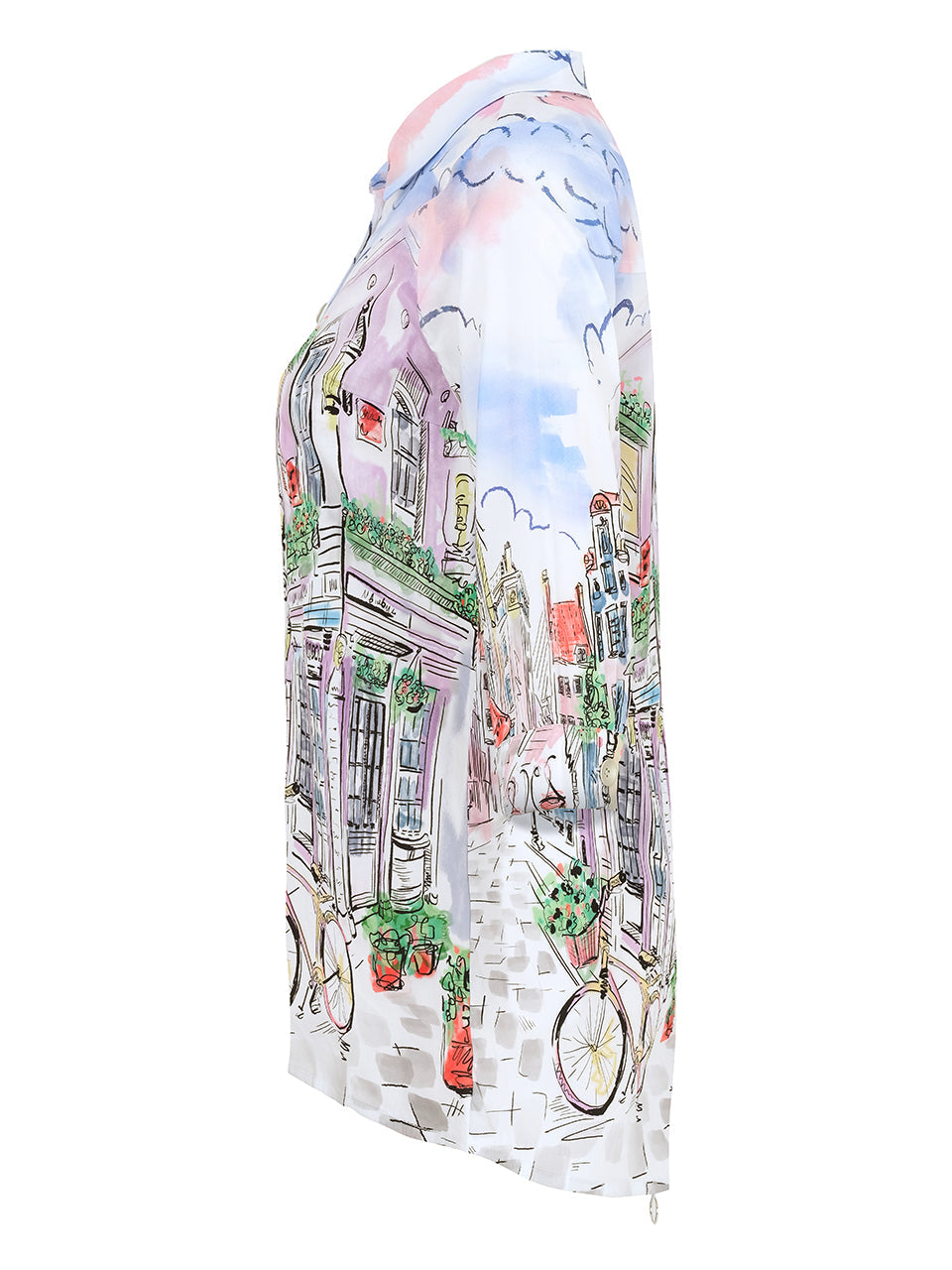 City Print Tunic/Blouse