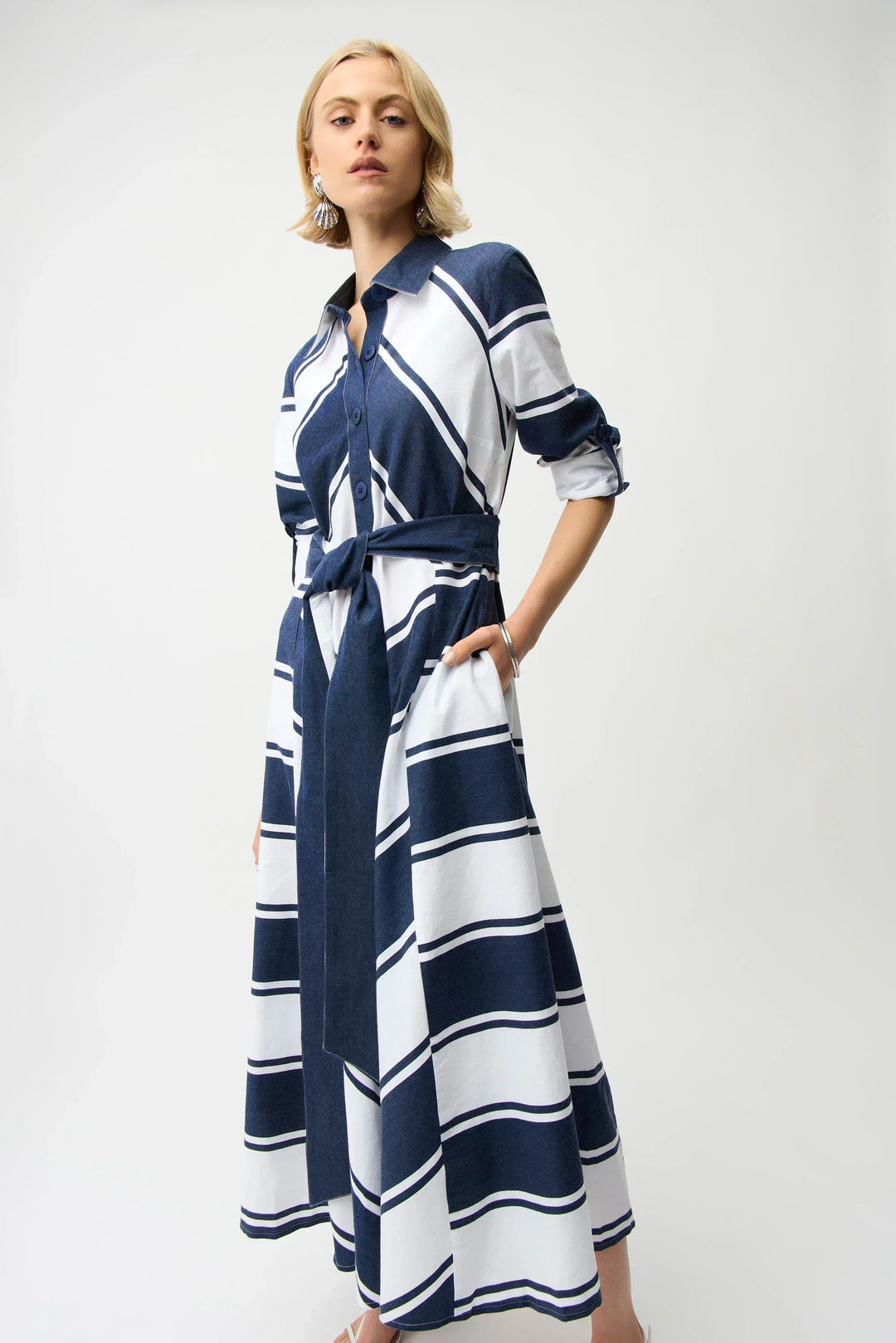 Striped Cotton Dress