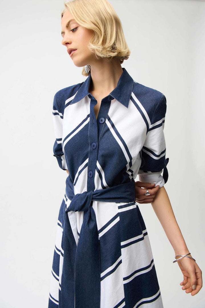 Striped Cotton Dress