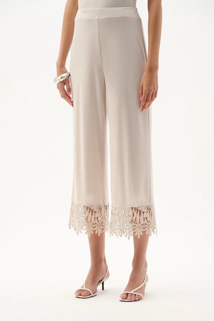 Silky Knit Culotte Pants