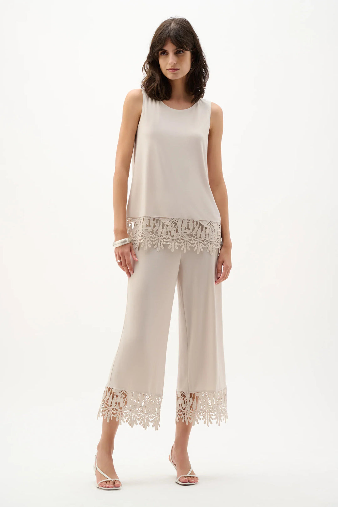 Silky Knit Culotte Pants