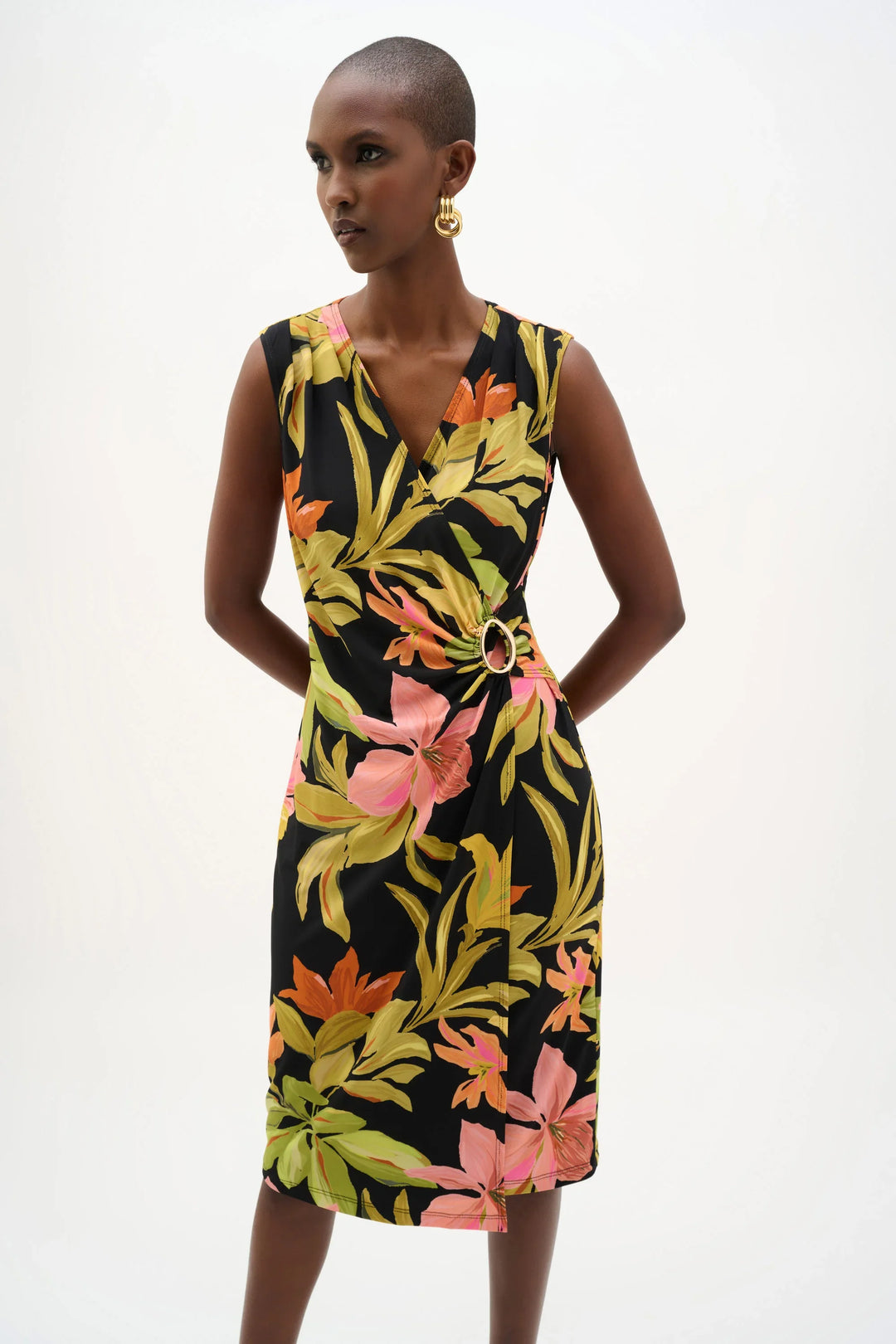 Tropical Knit Dress