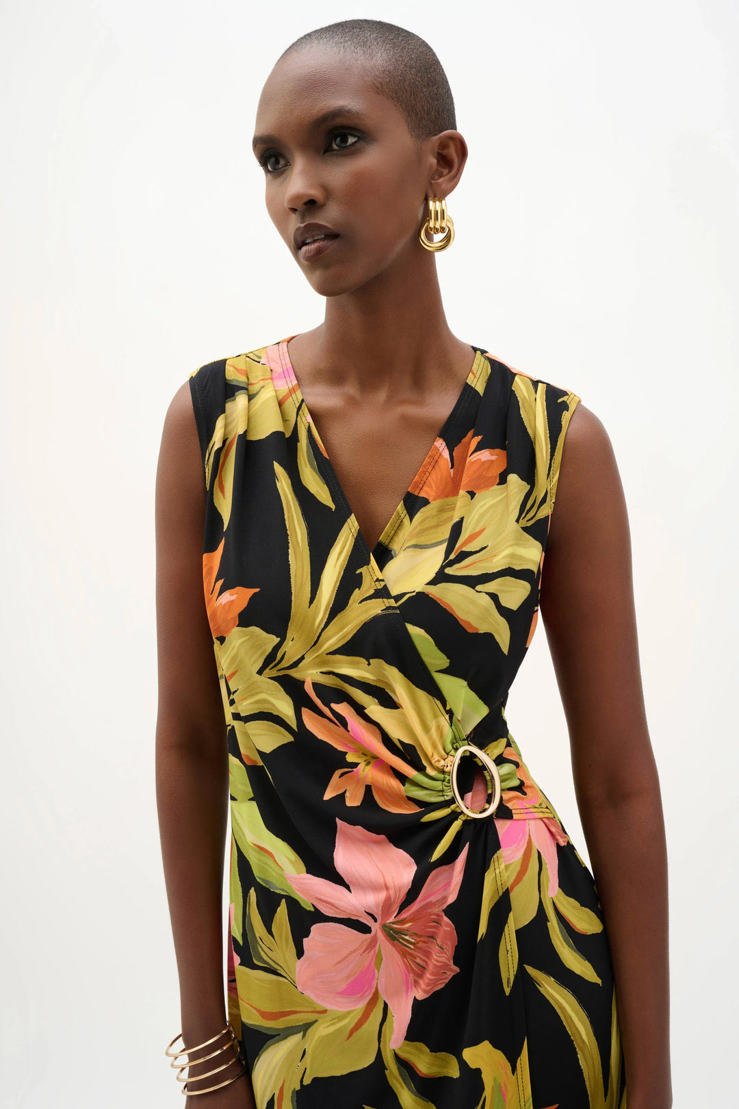 Tropical Knit Dress