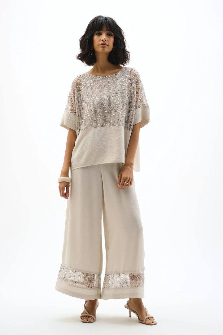 Sequined Boxy Top