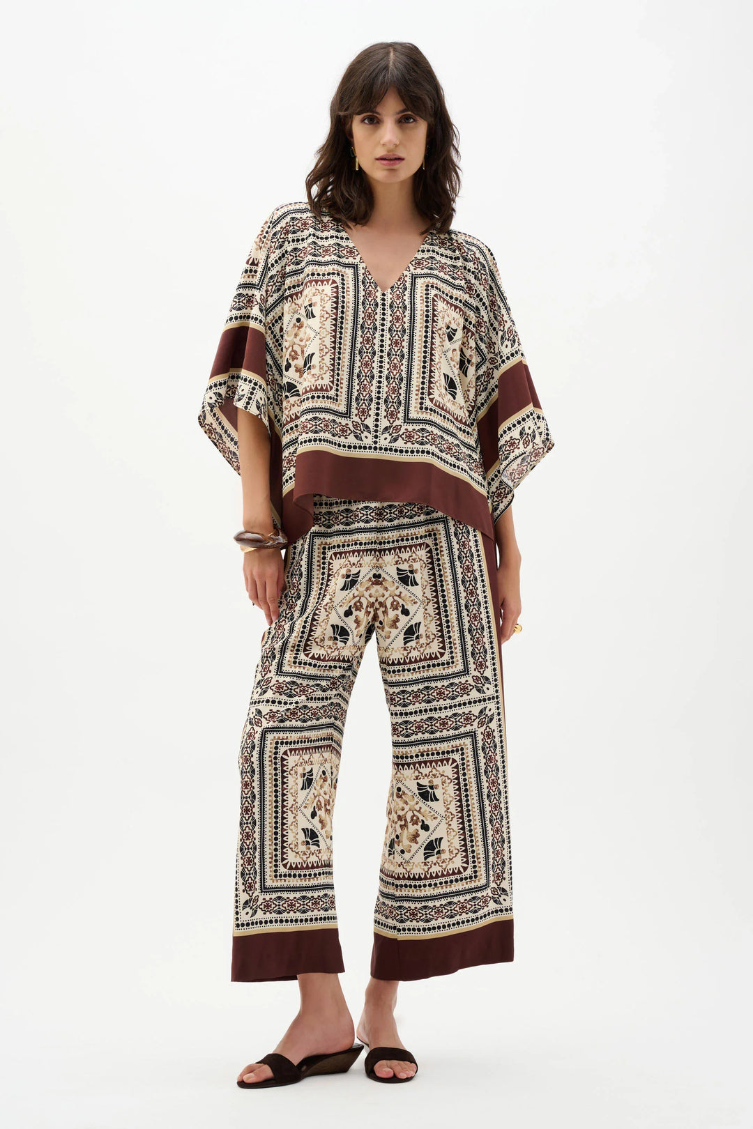 Poncho Scarf-Inspired Top