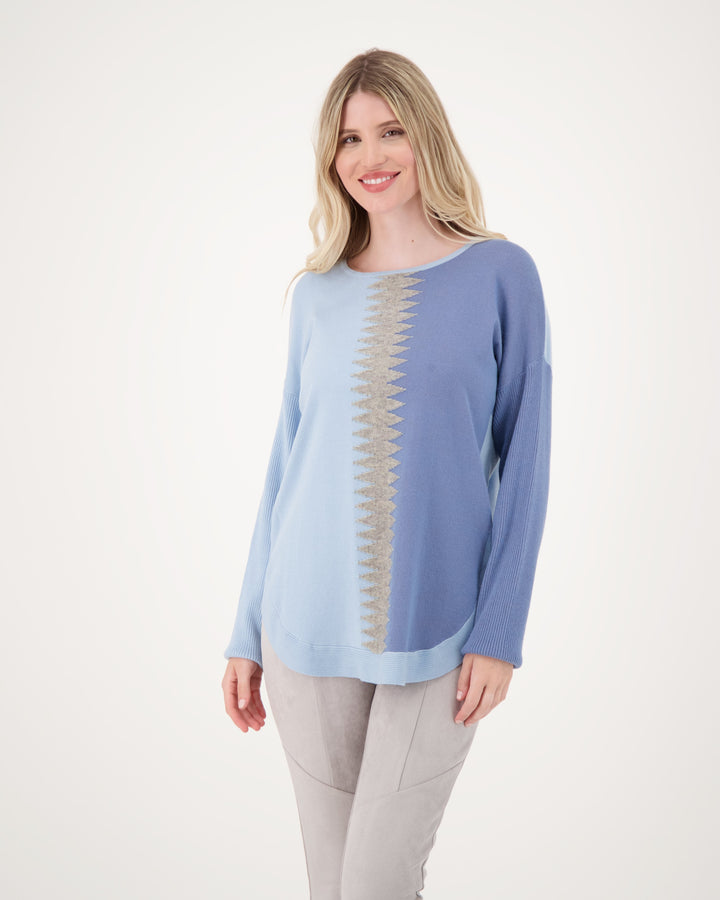 Colorful Soft Knit Sweater