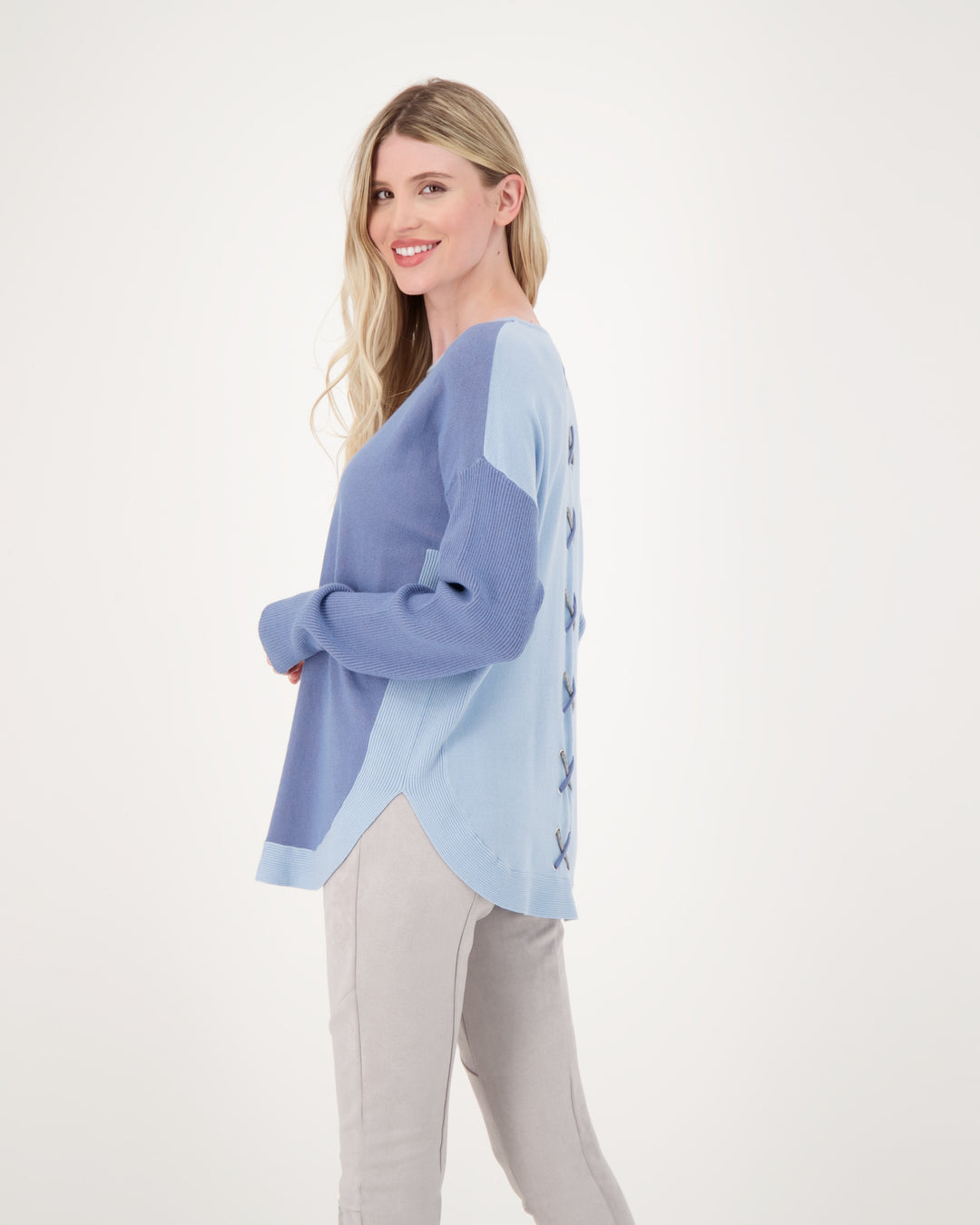 Colorful Soft Knit Sweater