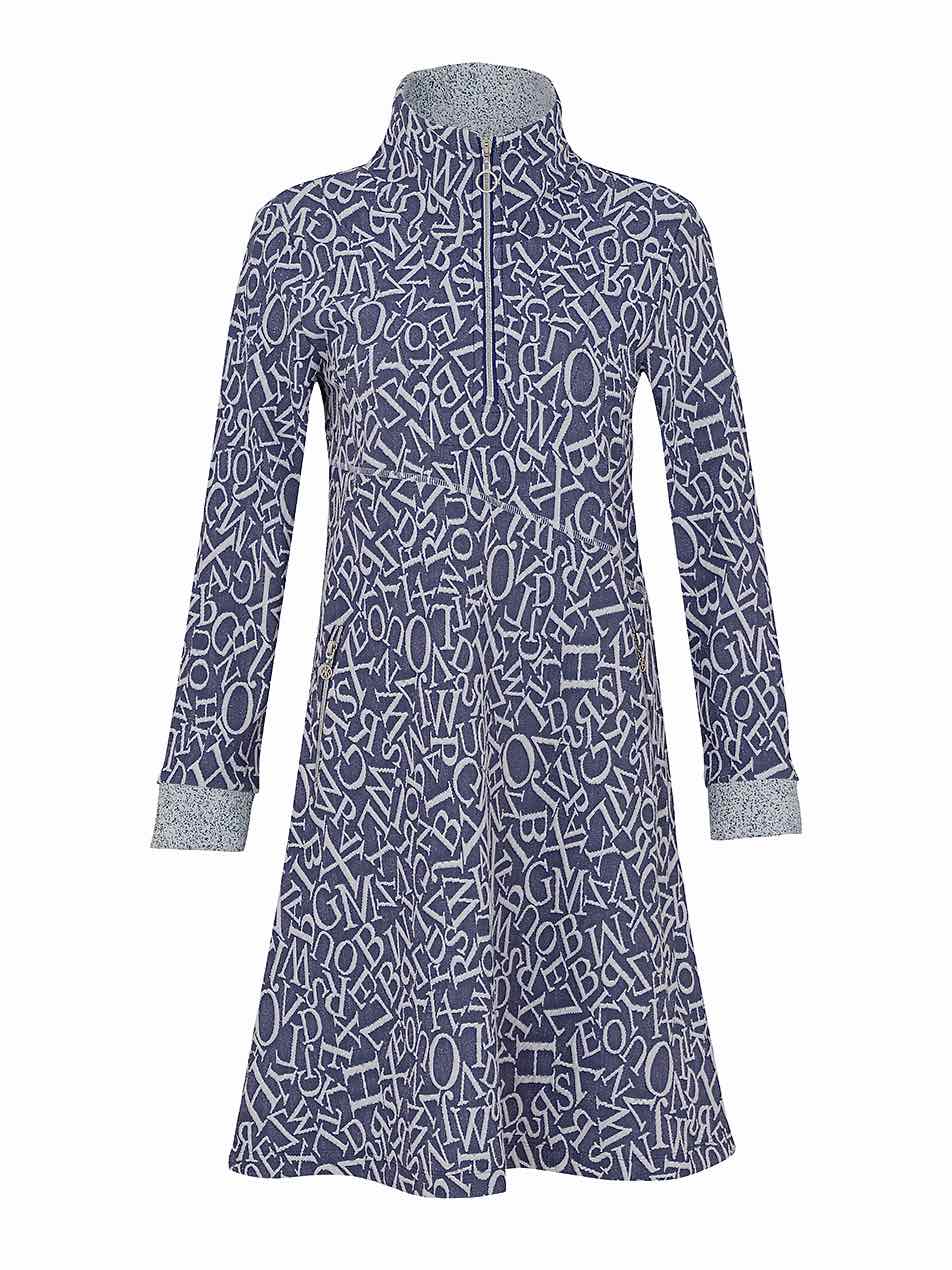 Alphabet Dress With Pockets