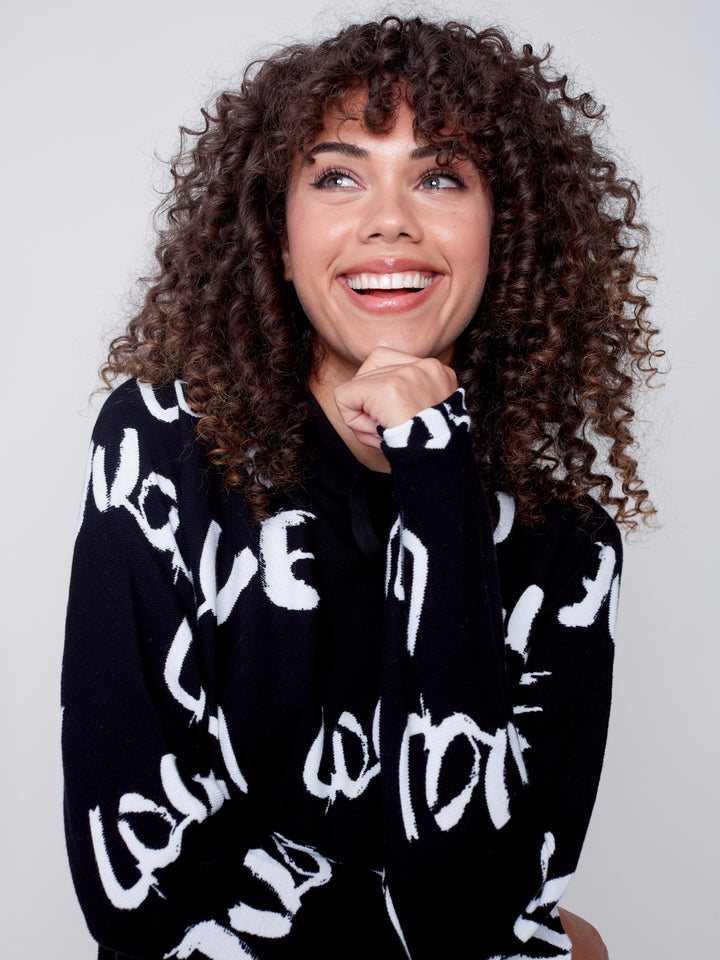Cotton Ottoman Long Sleeve Top