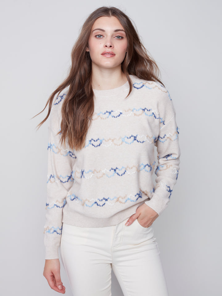 Plush Knit Long Sleeve Top