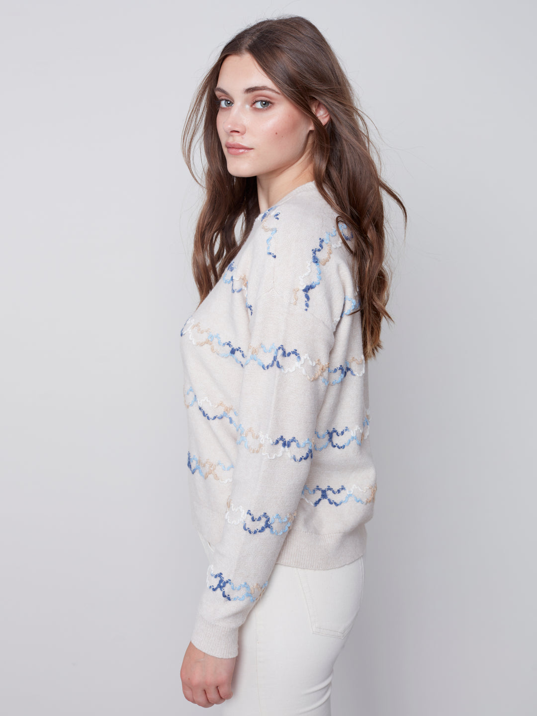 Plush Knit Long Sleeve Top