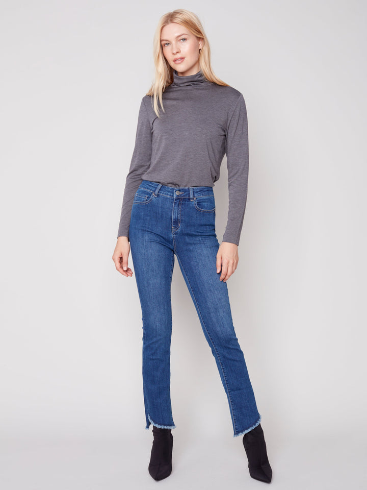 Stretch Denim Bootcut Jean