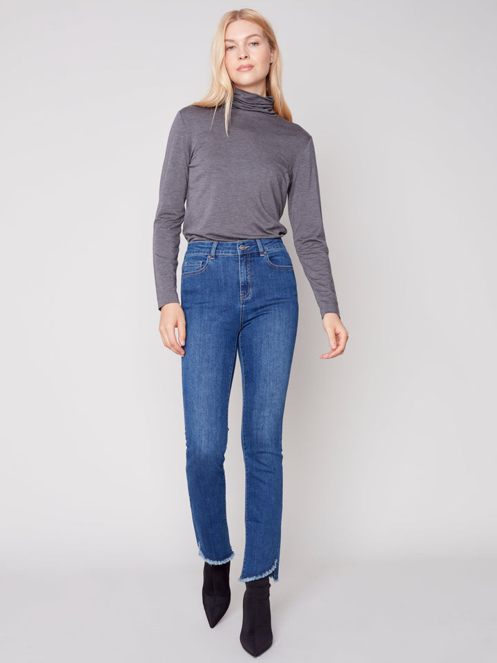 Stretch Denim Bootcut Jean