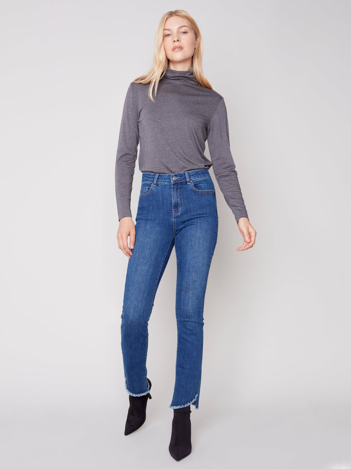 Stretch Denim Bootcut Jean