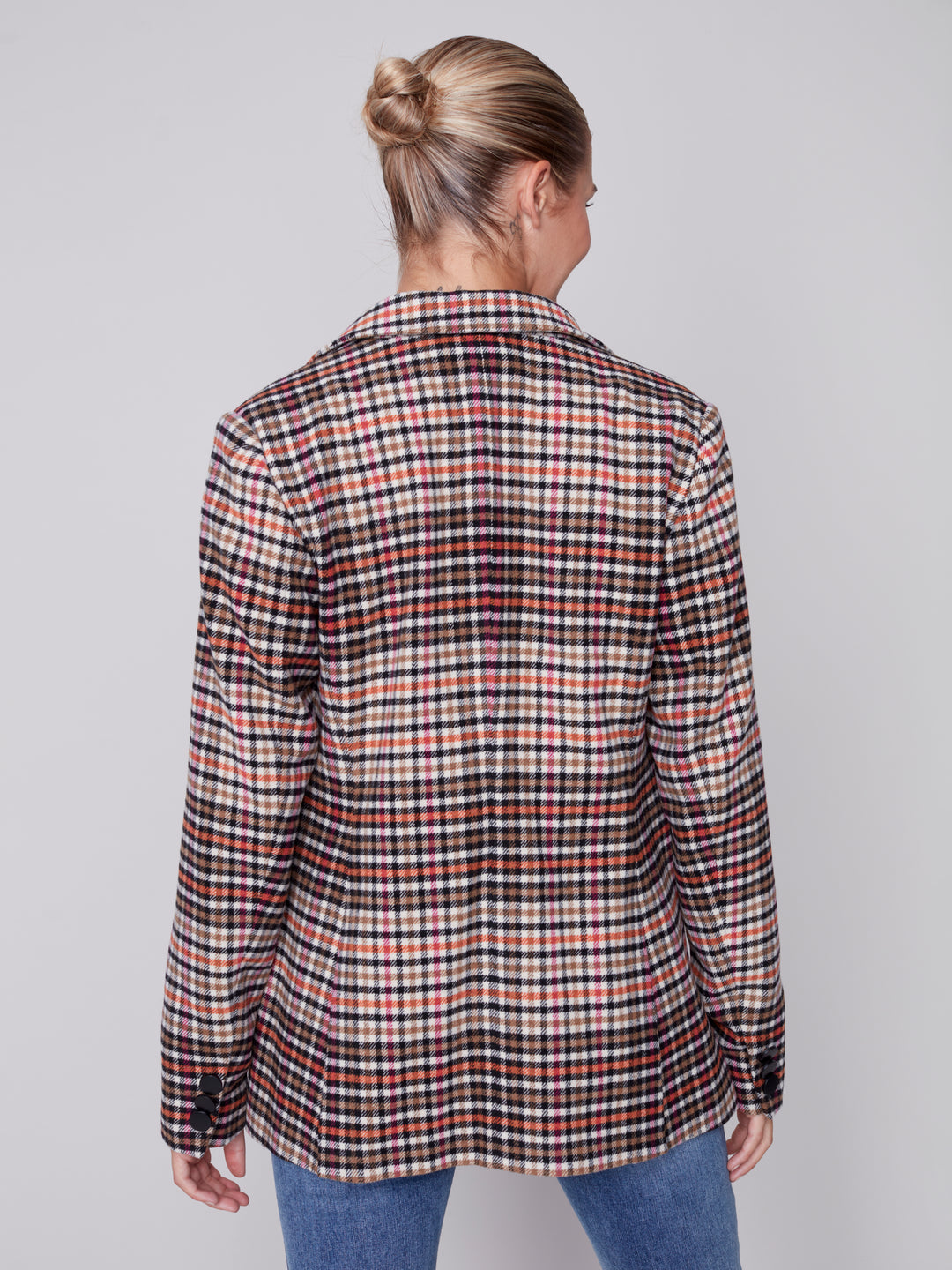 Luxurious Plaid Jacket