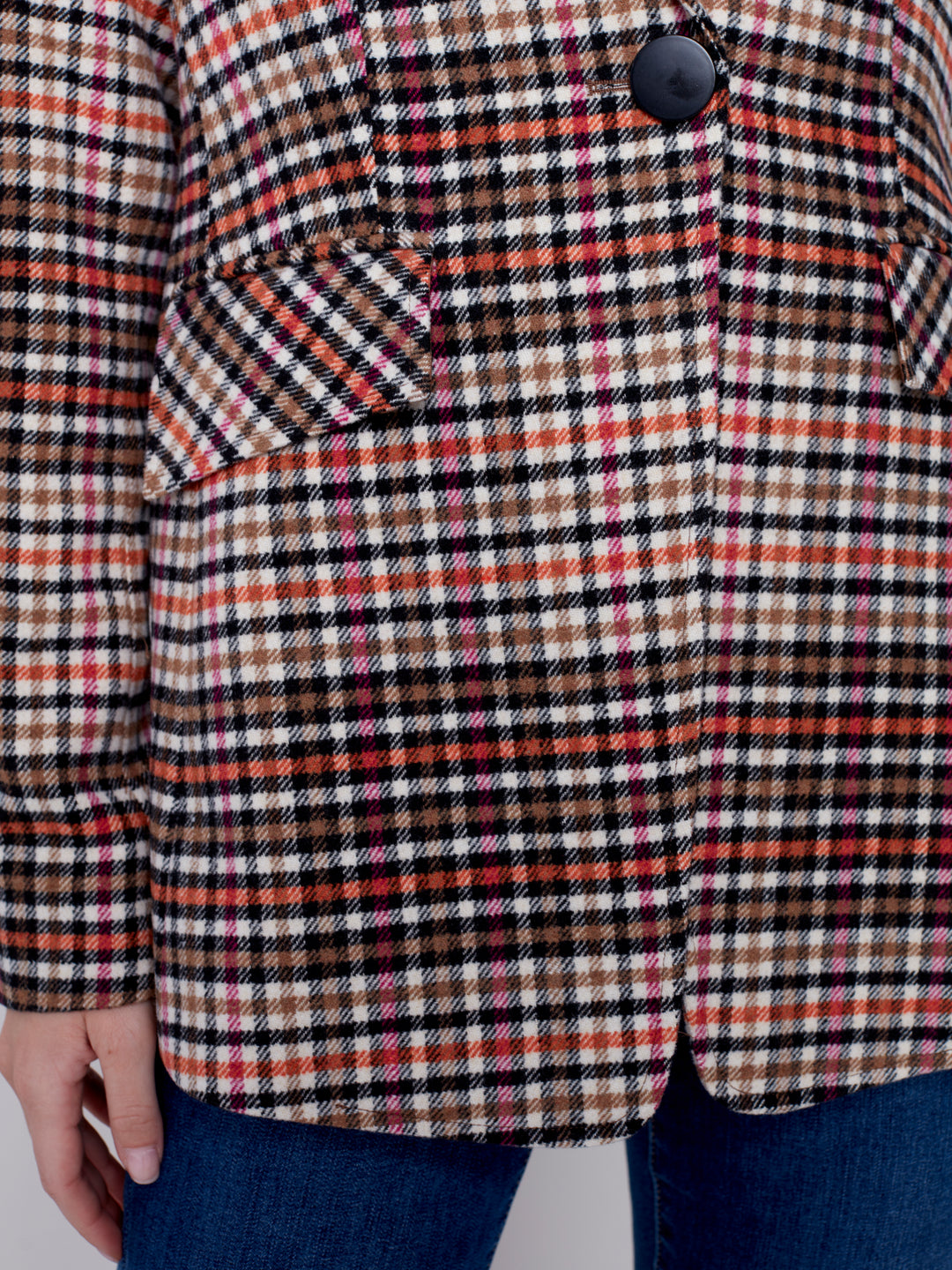 Luxurious Plaid Jacket