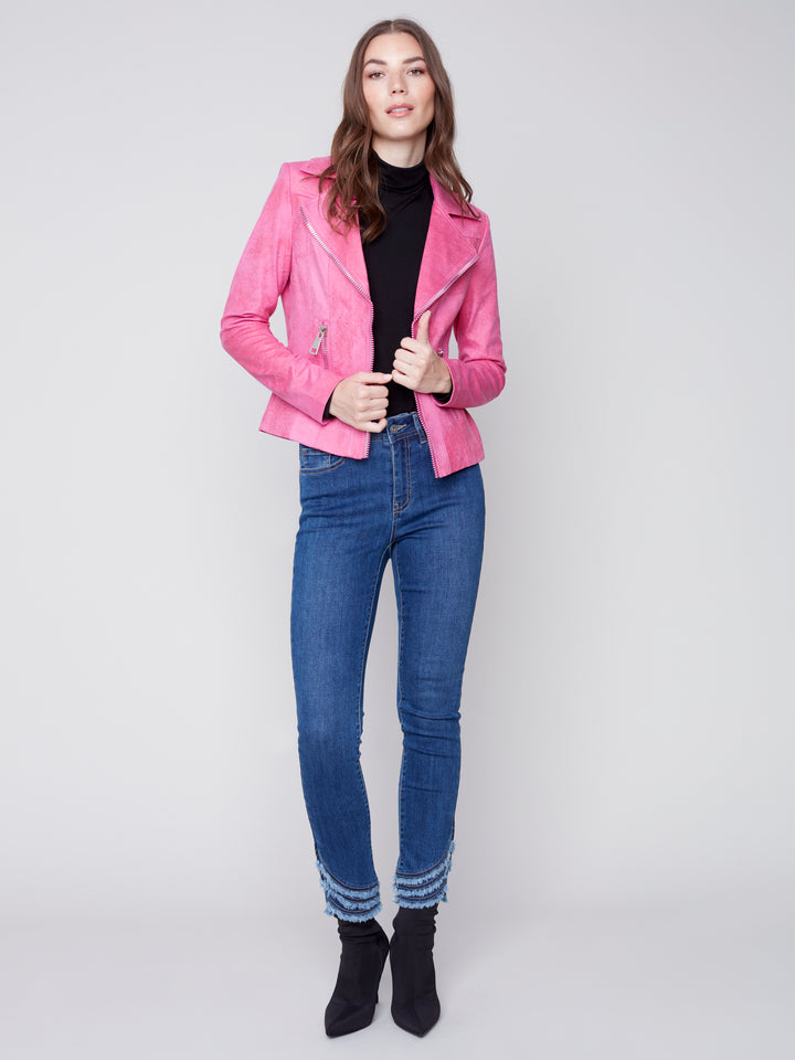 Vintage Faux Leather Jacket