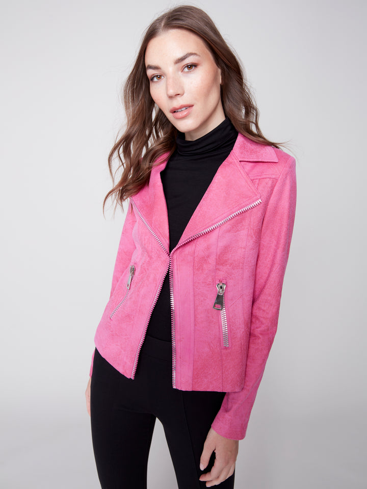 Vintage Faux Leather Jacket