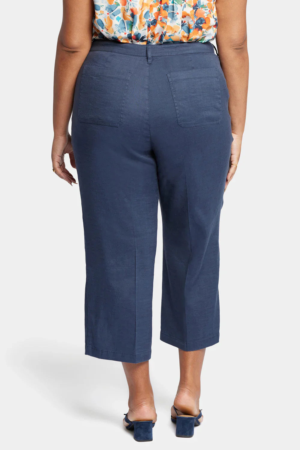 Wide Leg Cropped Cargo