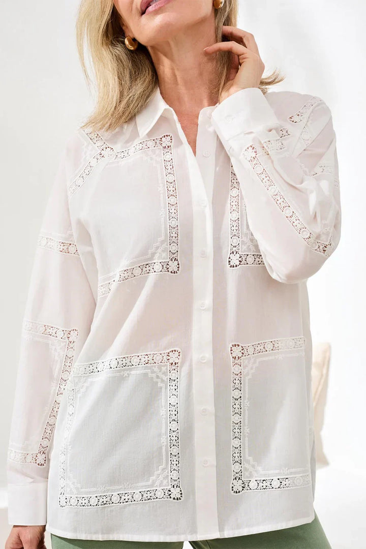 Maxi Top With Smocking & Frill