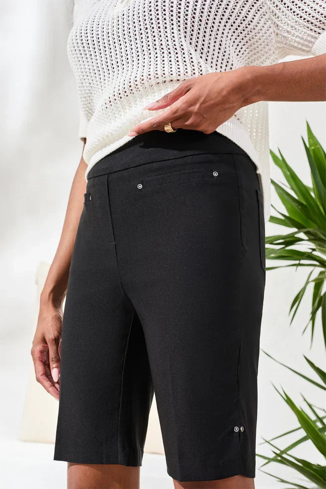 Pull-On Bermuda Shorts