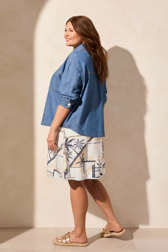 Light Denim Overshirt