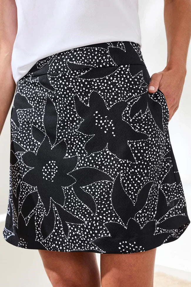 Pull-On Skort With Built-In Shorts