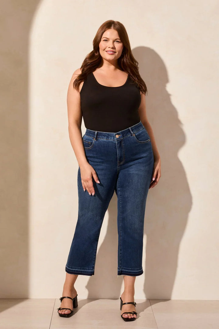 Curvy Micro Flare Jean