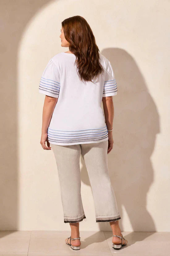 Top With Horn Buttons