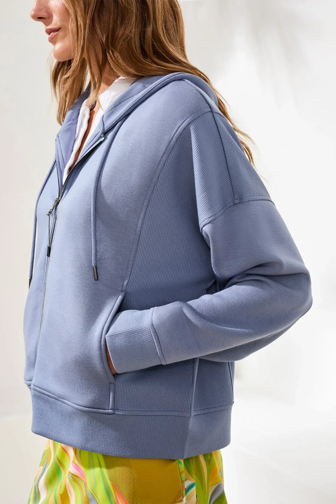Techno Lux Hooded Cardigan Combo