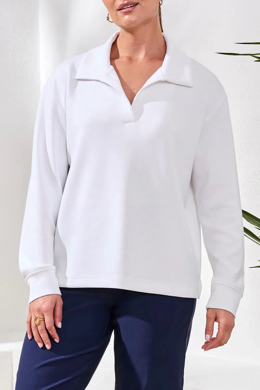 Techno Lux Scuba Johnny Collar Top