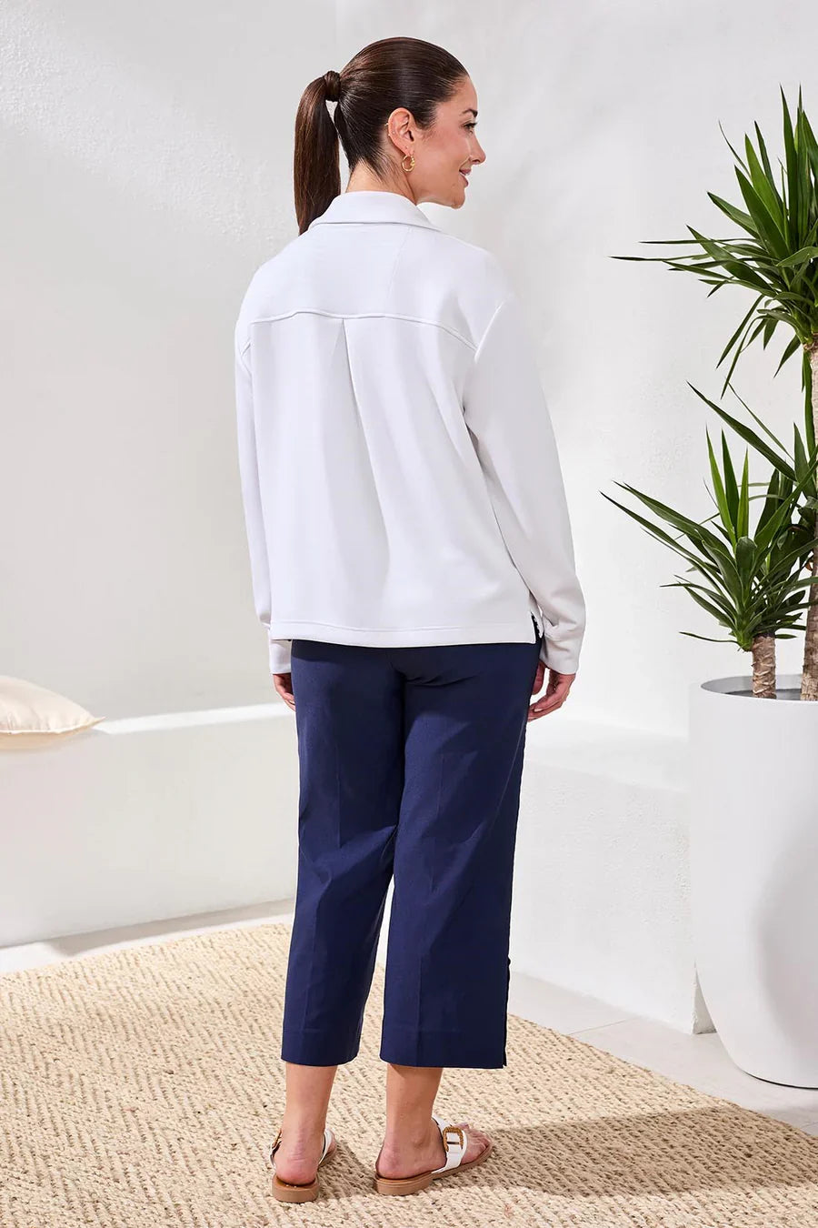 Techno Lux Scuba Johnny Collar Top