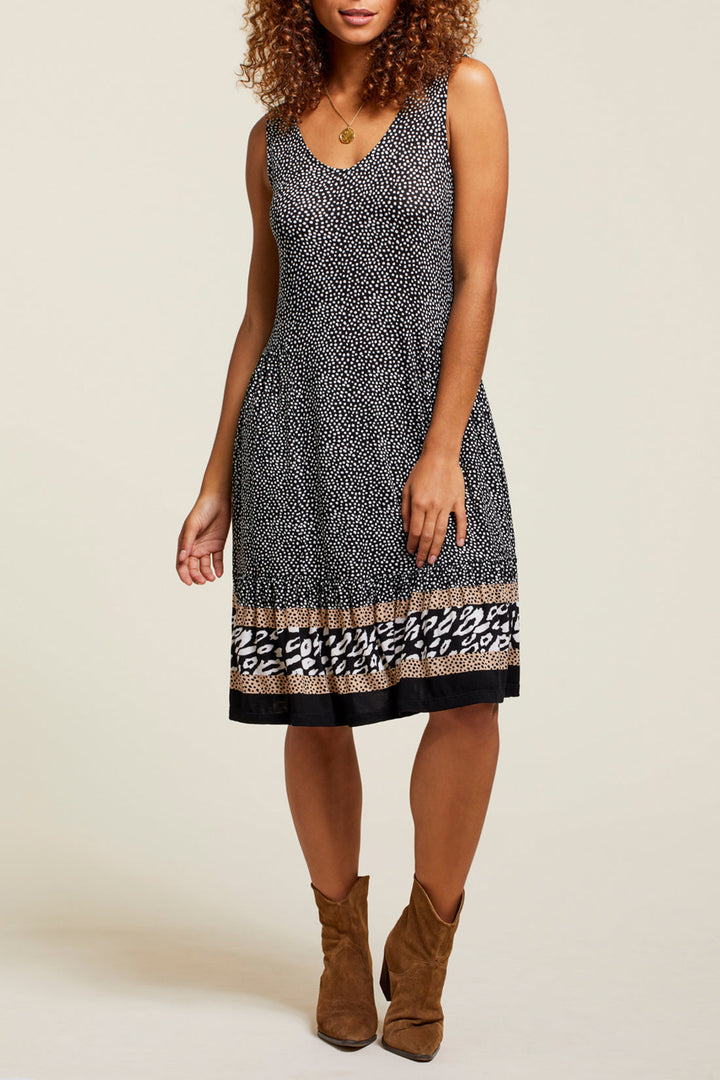 Sleeveless V-Neck Dress