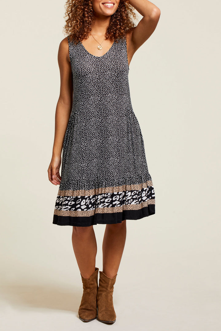 Sleeveless V-Neck Dress