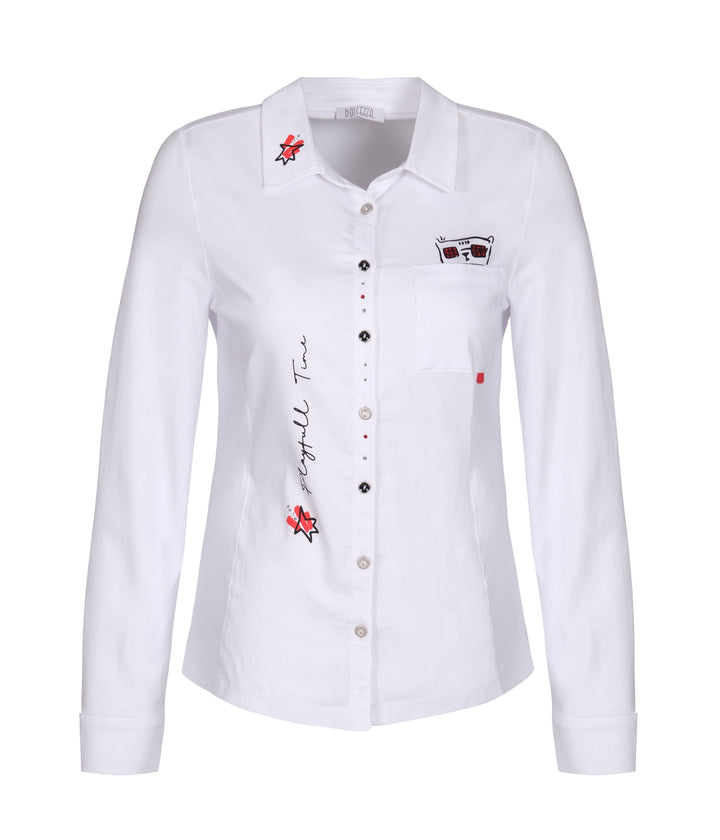 Playful Cotton Stretch Shirt