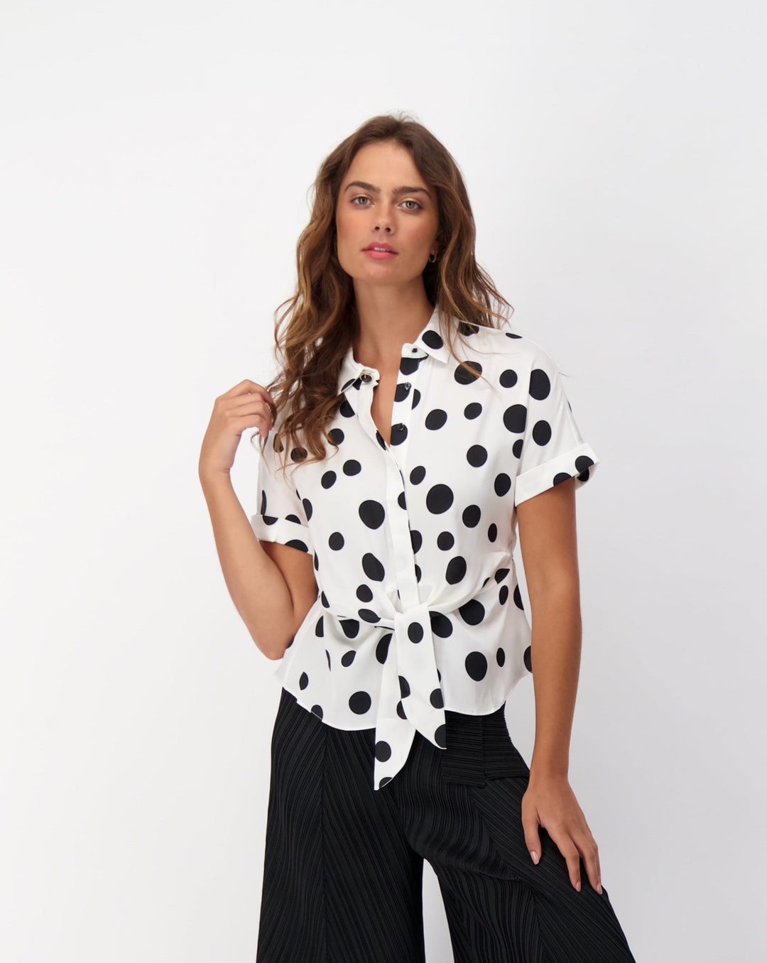 Front Tie-Up Shirt