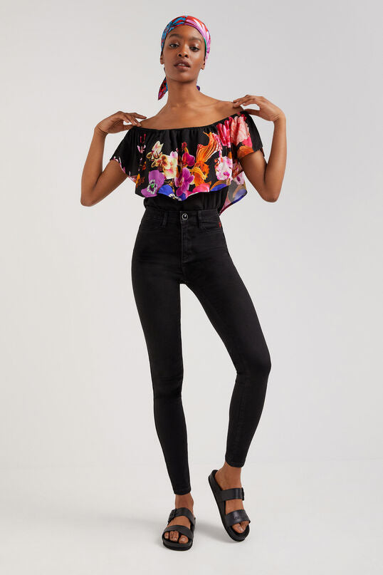 M. Christian Lacroix Flutter Bodysuit