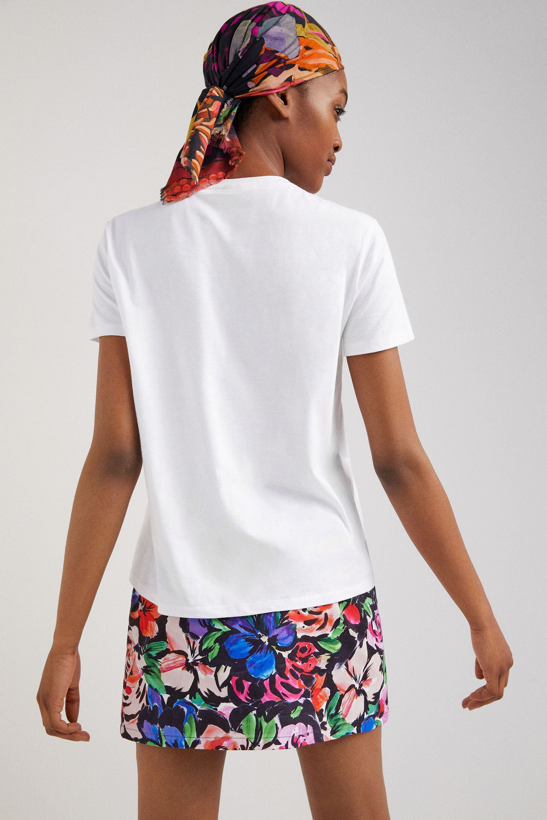 Aztec Flower Design T-Shirt