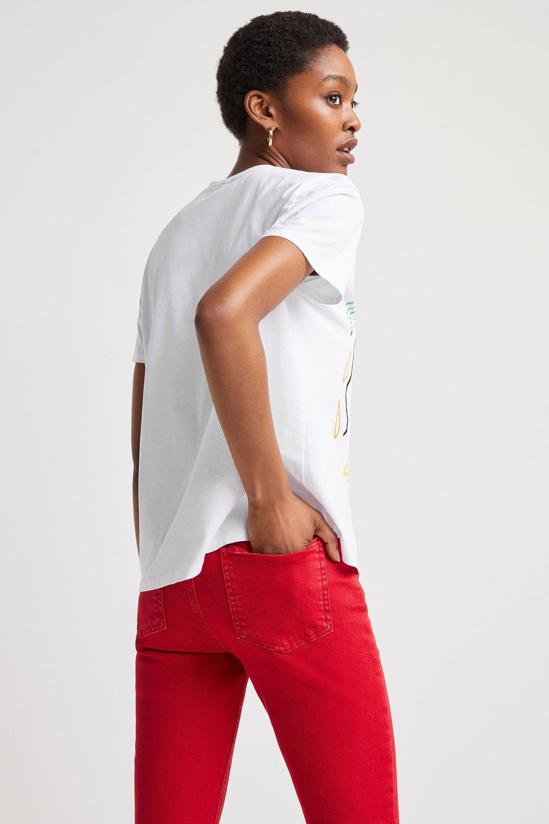 Faces T-Shirt 100% Cotton
