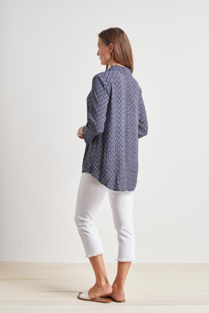 Long Diamond Blouse