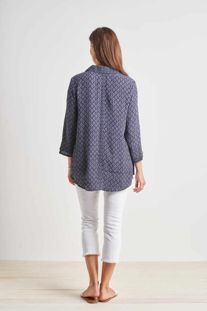 Long Diamond Blouse