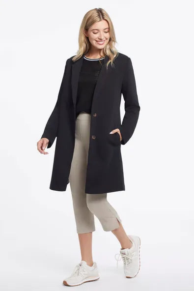 French Terry Jacket with Tape Detail